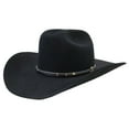 thumbnail image 1 of Stetson Powder River 4X Buffalo Felt Cowboy Hat Black, 1 of 4