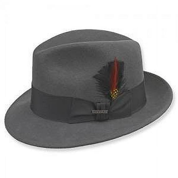 Stetson Caribou Grey Frederick Felt Fedora TWFRDK-822003