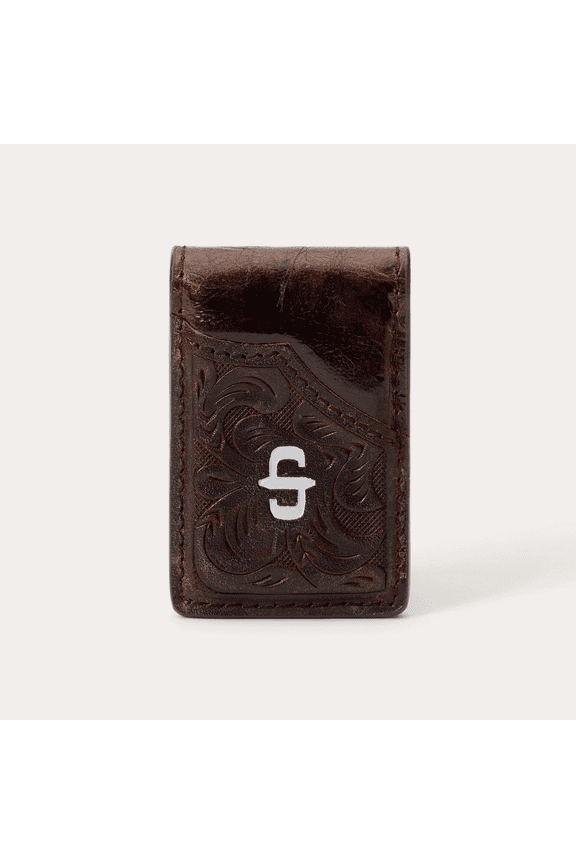 Croc Emossed Brown Money Clip - Accessories Wallet - 9803004-255