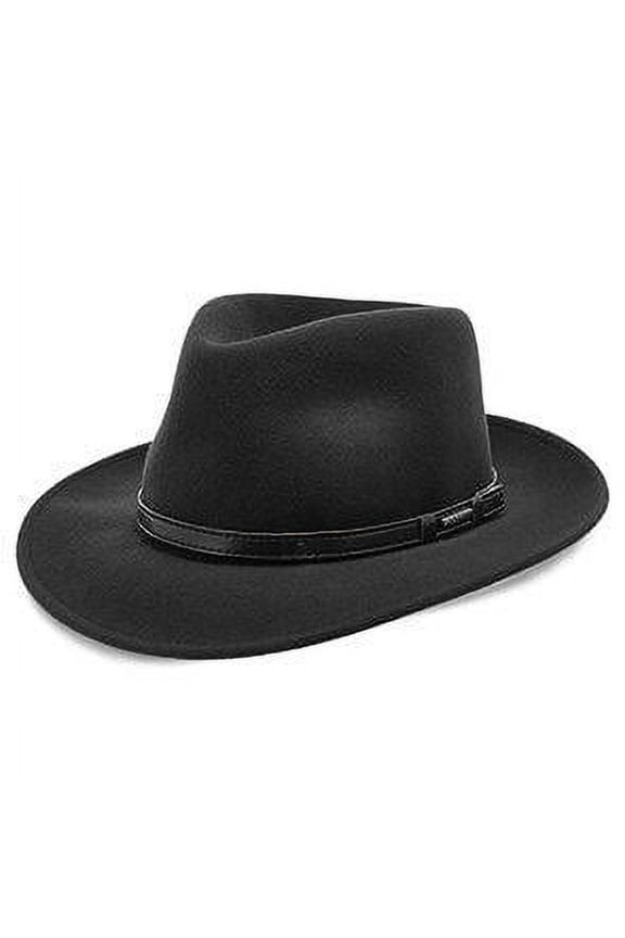 Cruiser Crushable Wool Felt Fedora Hat - TWCRUR