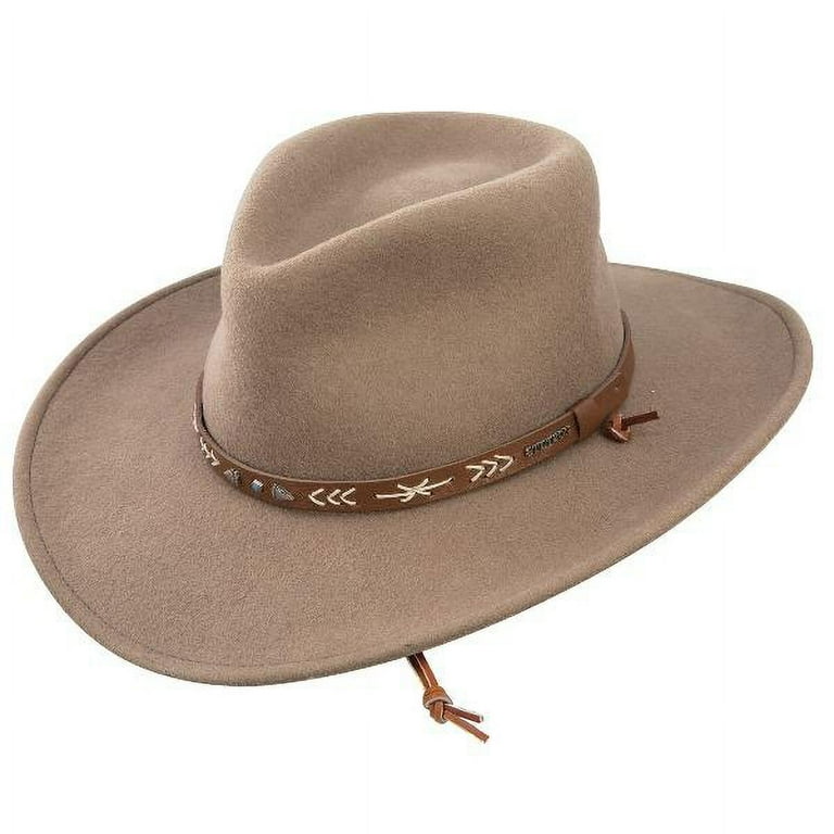 Stetson Crushable Felt Outdoor Hat - Sante Fe - Walmart.com