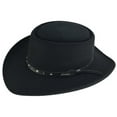 thumbnail image 1 of Stetson Dice - Wool Gambler Hat 7 1/8 Black, 1 of 1