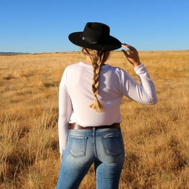 Stetson Felt Wide Brim Hat - Dylan