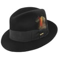thumbnail image 1 of Stetson Frederick Wool Fedora - Black, 1 of 59