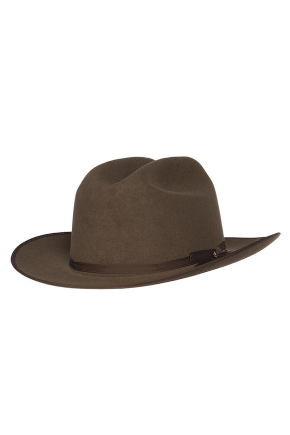 Hats Mens 6X Open Road Brown Mix 2 3/4 Brim 7 Brownmix