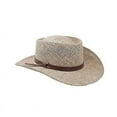 thumbnail image 1 of Stetson Men's Gambler Straw Cowboy Wheat Hat, Seagrass, Large/X-Large, 1 of 2