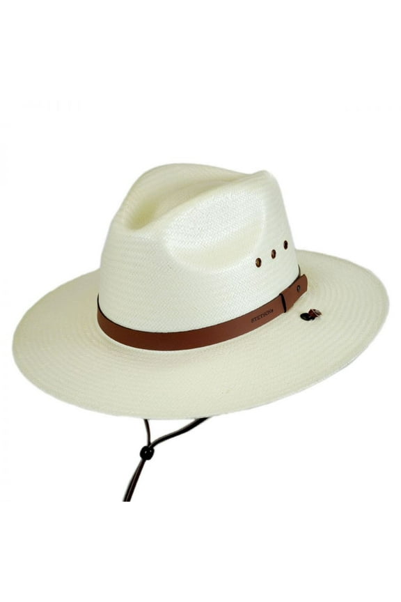 Hats Mens Stetson Los Alamos Straw Outdoor Hat S Natural
