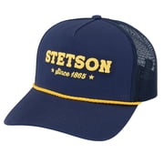 Stetson Yellow Chain Stitch Navy - Hats Cap - 11-077-0102-0080Bu