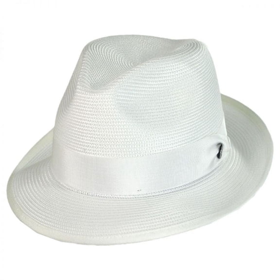 Stetson Latte Milan Fedora Hat SIZE: 6 7/8
