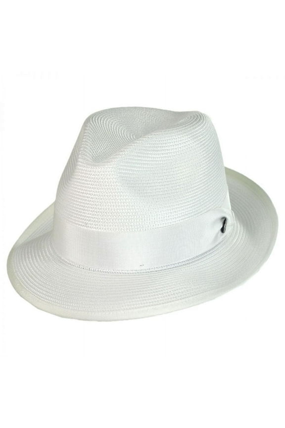 Latte Milan Fedora Hat SIZE: 6 7/8