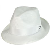 Stetson Latte Milan Fedora Hat SIZE 7 1/4