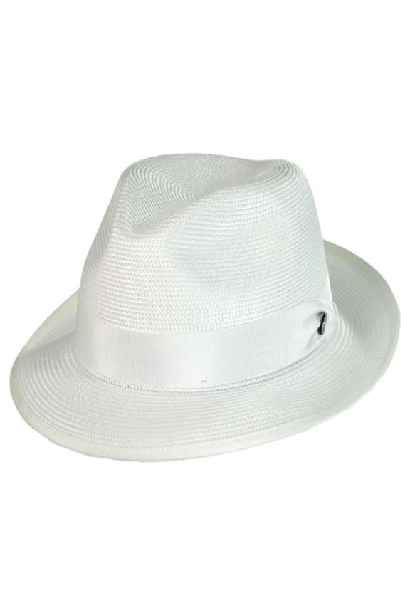Latte Milan Fedora Hat SIZE: 7 1/8