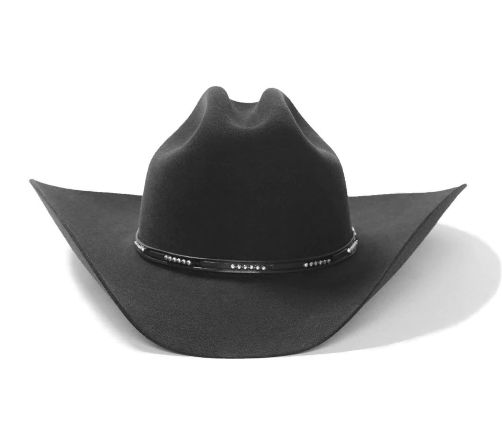 Stetson Regular Oval Dice Wool Felt Hat - Black - Black - 7 5/8