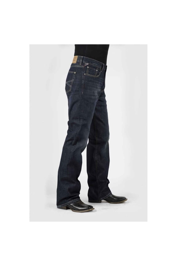 Men's 1312 Relaxed Fit Straight Leg Jeans - 11-004-1312-4039 BU 34W x 30L  US