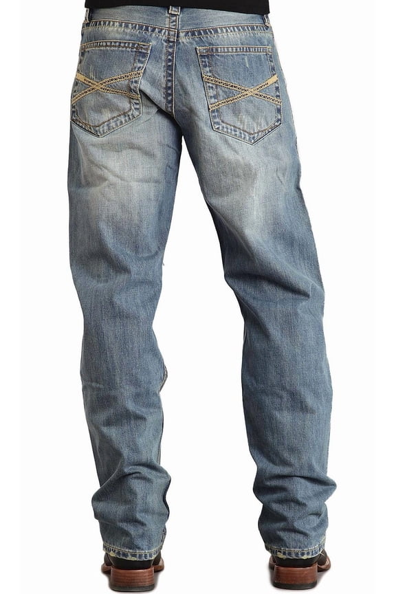 Men's 1520 Fit Classic "X" Stitched Jeans - 11-004-1520-0030 Bu