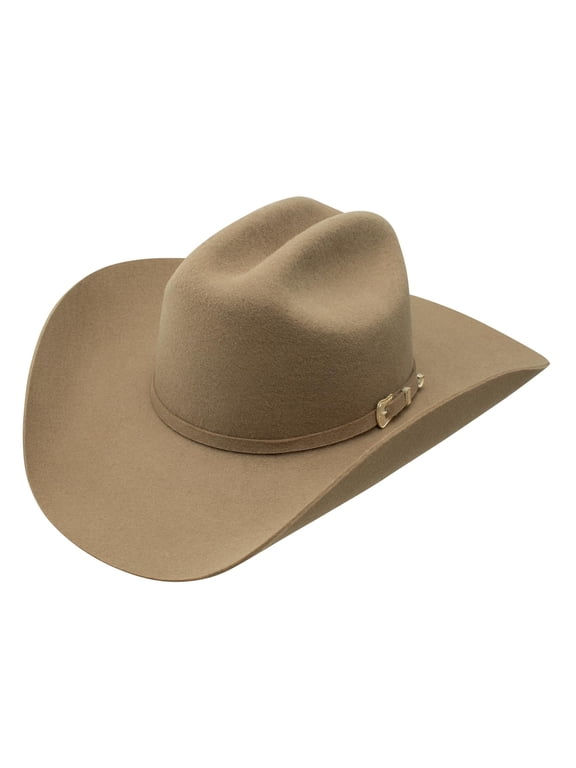 Men's 3X Wool Felt Cowboy Hat Stone 7 1/2