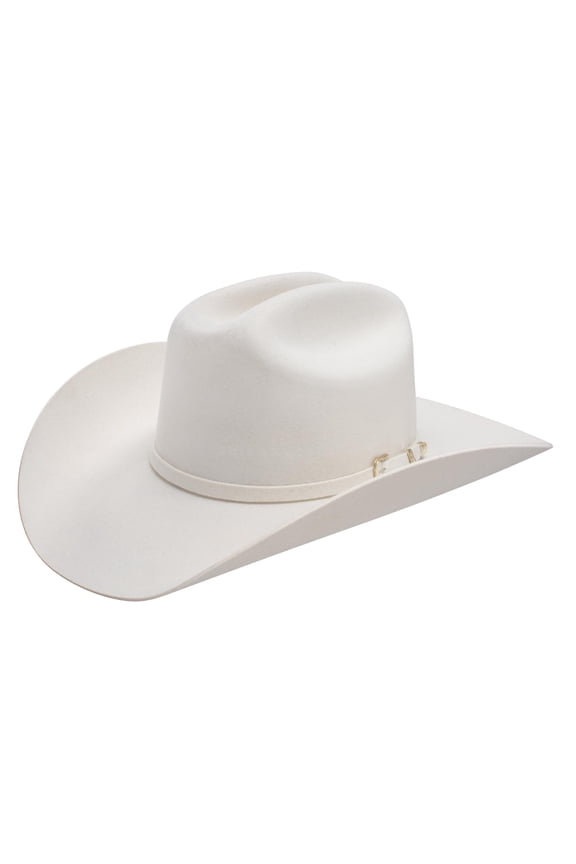 Men's 3X Wool Felt Cowboy Hat White 6 3/4