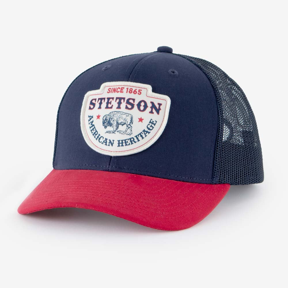 COTCHS★RIBBON LOGO TRUCKER CAP /追跡あり Stetson Men's Mountain Label Patch Trucker Cap - 07-077-0102