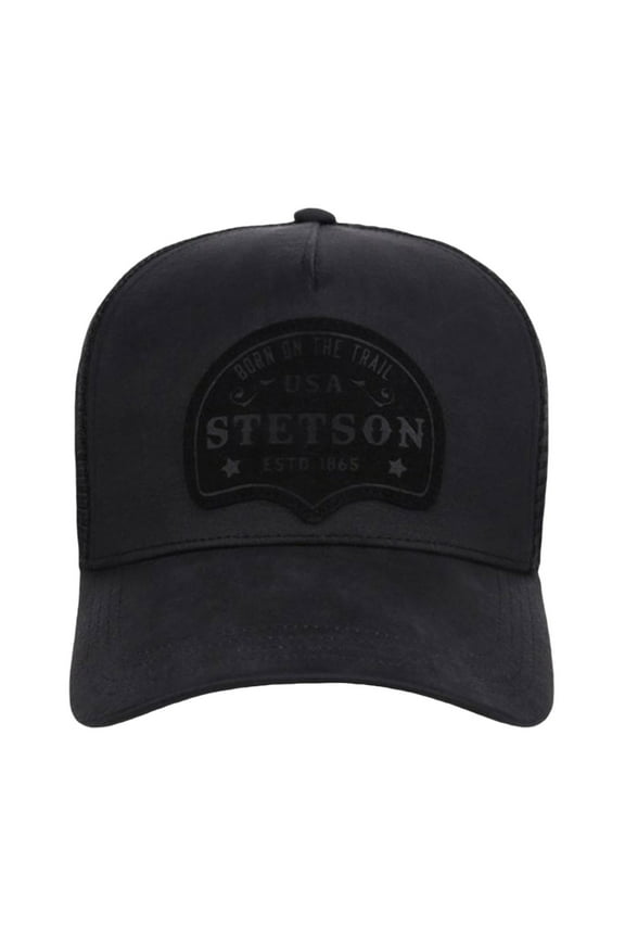 Men's Born On The Trail Black Trucker Cap 11-077-0102-0105-BL