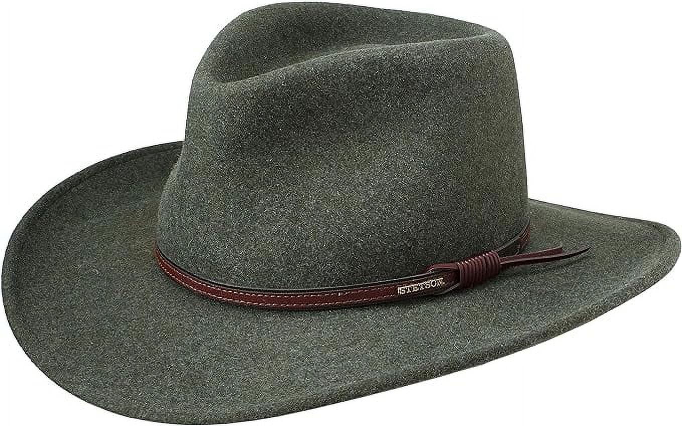 Stetson Men's Bozeman Outdoor Hat (Loden, Medium)