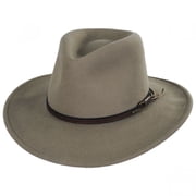 Stetson Bozeman Mushroom Wool Crushable Cowboy Western Hat - Medium
