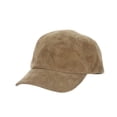 thumbnail image 1 of Stetson Men's Cascade Suede Closed Back Golf Hat Baseball Cap (Tan, Large), 1 of 6