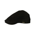 thumbnail image 1 of Stetson Men's Hat Large Ivy Solid sboy Cabbie Suede Black L, 1 of 2