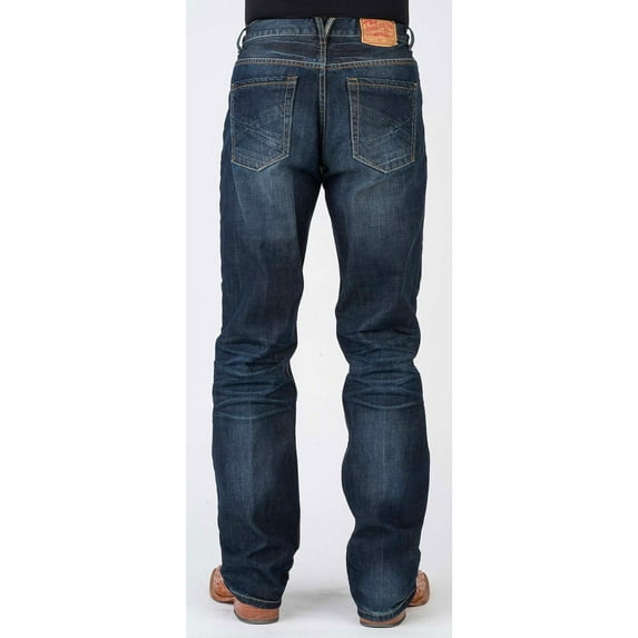 Stetson Men's Modern Fit Boot Cut Jeans - 11-004-1312-4070 Bu