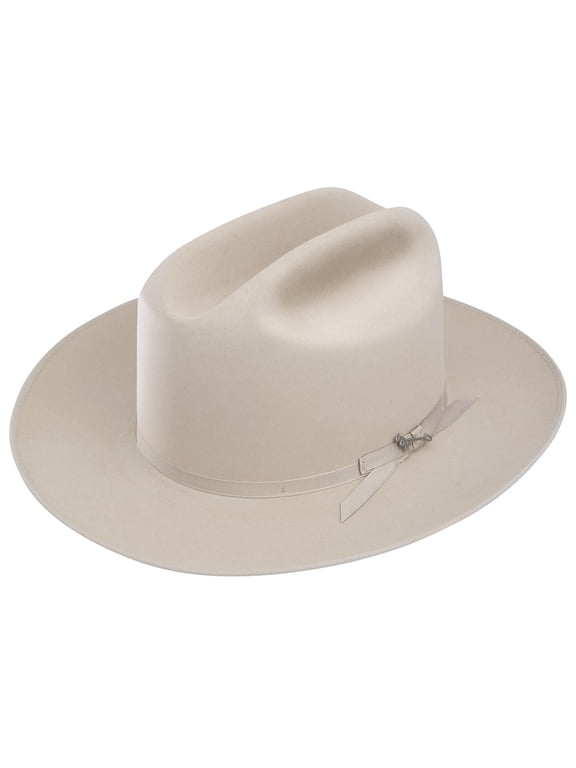 Men's Open Road 6X Felt Western Fashion Hat Silverbelly 7 5/8