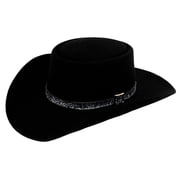 Stetson Mens Revenger Wool Felt Western Hat Black 6 3/4