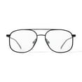 thumbnail interactive-video image 1 of Stetson Men's ST143 Square Prescription Eyeglasses with Case, Gunmetal, 1 of 7