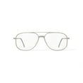 thumbnail interactive-video image 1 of Stetson Men's ST178 Square Prescription Eyeglasses with Case, Gold, 1 of 7