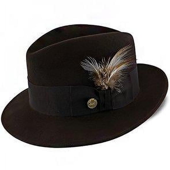 Stetson Men's Saxon Royal Quality Fur Felt Hat, Cordova, 7.375