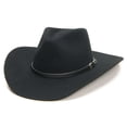 thumbnail image 1 of Stetson Men's Seneca 4X Cowboy Hat (Black, 7 1/4), 1 of 5