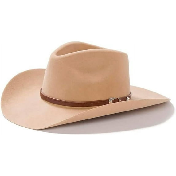 Stetson Men's Seneca 4X Cowboy Hat (Silversand, 7 3/8)
