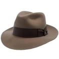 thumbnail image 1 of Stetson Men's Temple Wool Fedora Hat (Camel, Large), 1 of 1