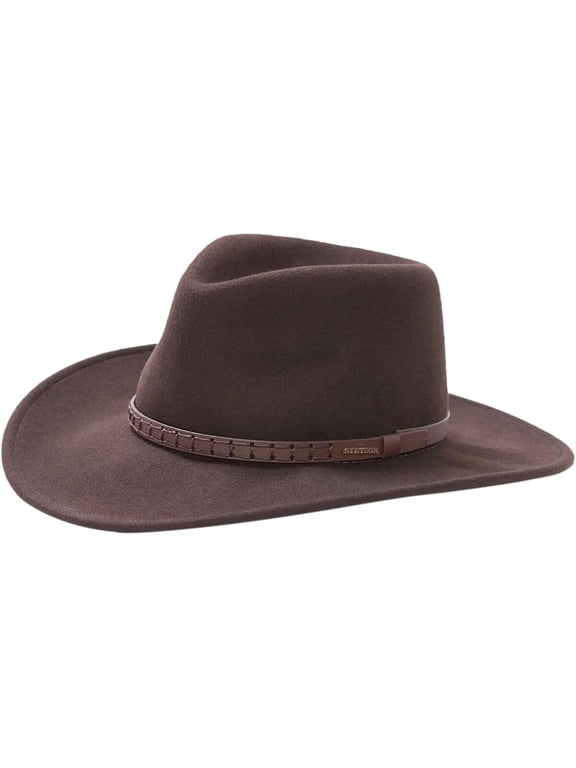 Mens Wool Felt Sturgis Western Hat (Cordova, Large)