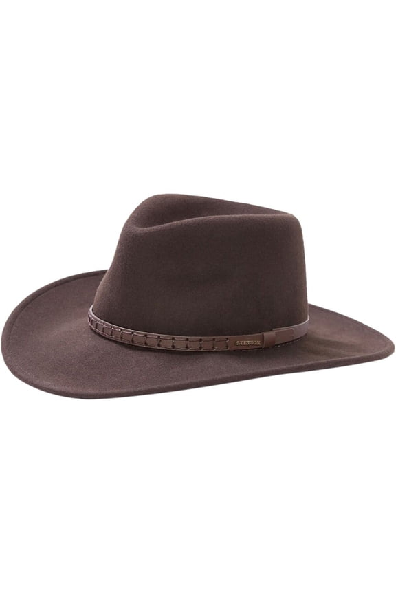 Mens Wool Felt Sturgis Western Hat (Cordova, XX-Large)