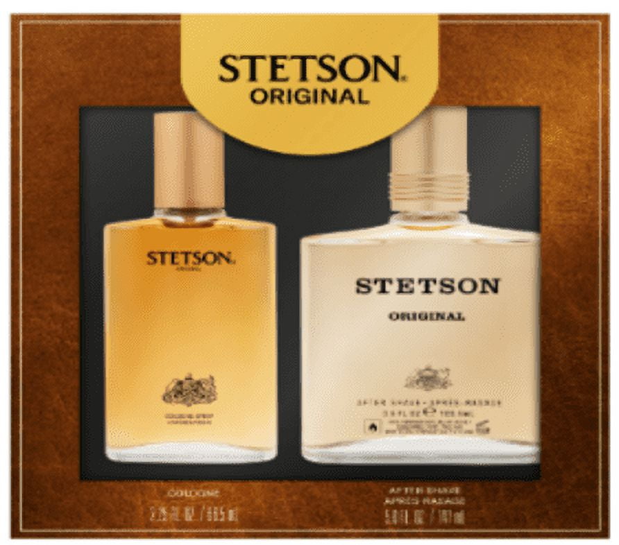 Stetson Original 2.25 Cologne and 3.5oz Aftershave Gift Set in Masculine Scents
