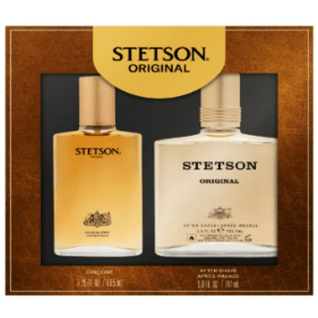 Stetson Original 2.25 Cologne and 3.5oz Aftershave Gift Set in
