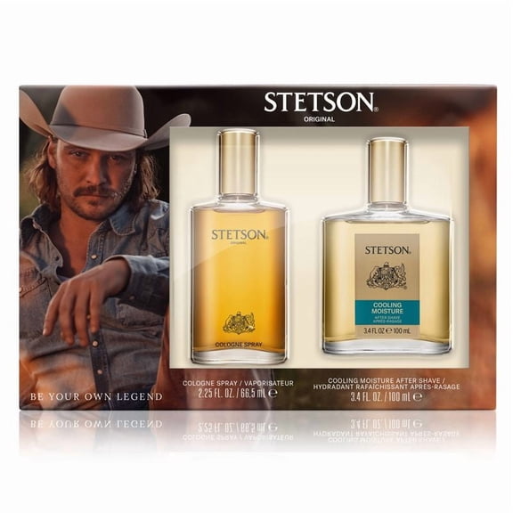 Stetson Original 2PC Cologne + Aftershave Set