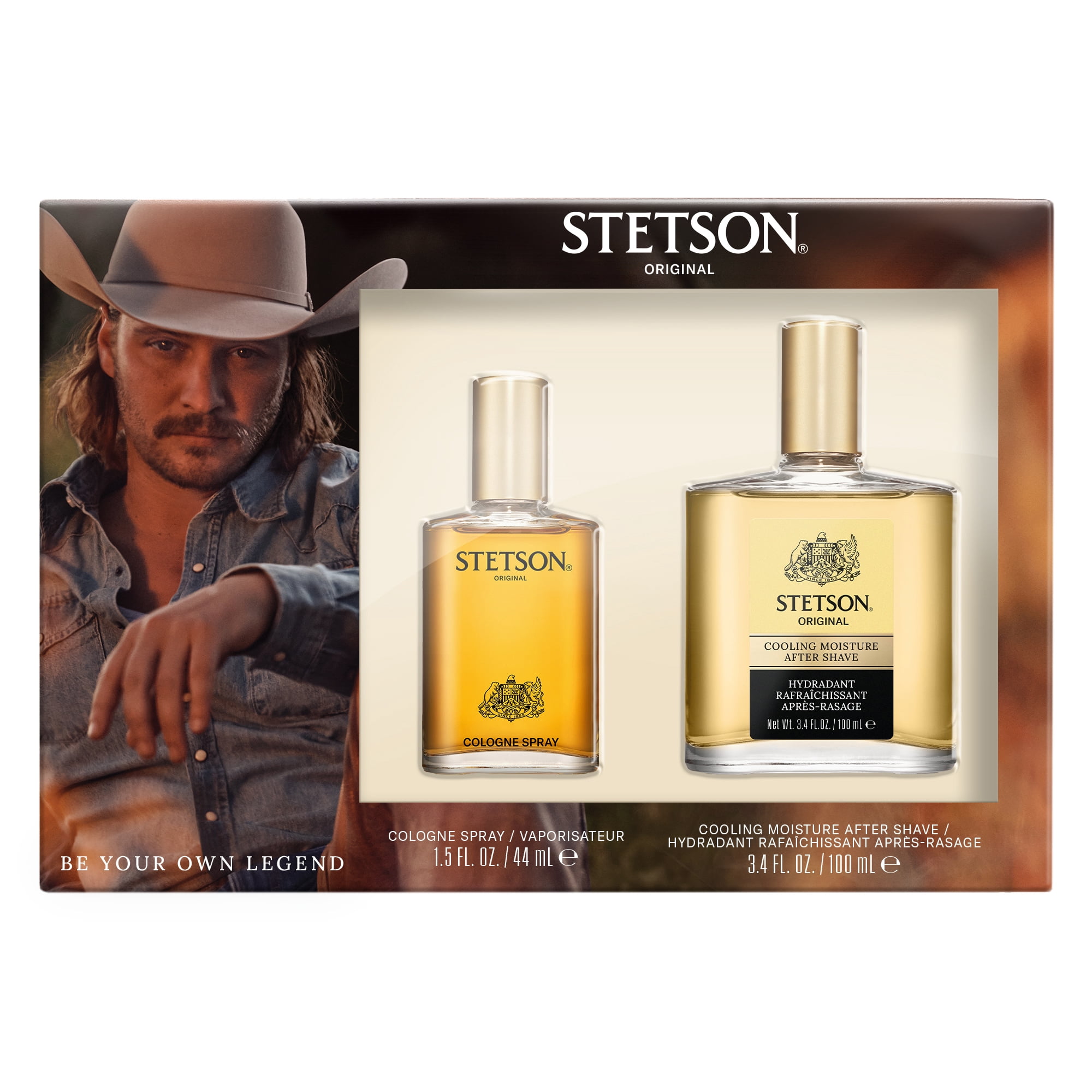 Stetson Original 2PC Cologne + Aftershave Set