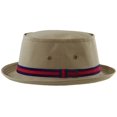 thumbnail image 1 of stetson men's fairway bucket hat, khaki, large, 1 of 5