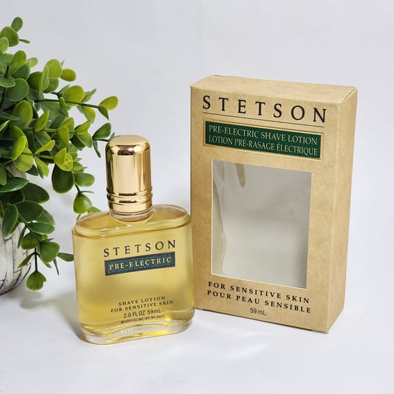 Stetson Pre Electric Shave Splash Lotion 2 fl oz for Sensitive Skin by Coty