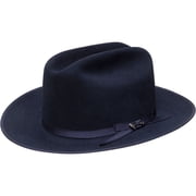 Stetson Royal Deluxe Open Road Hat Navy,7 1/4