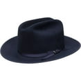 thumbnail image 1 of Stetson Royal Deluxe Open Road Hat Navy,7 3/4, 1 of 1