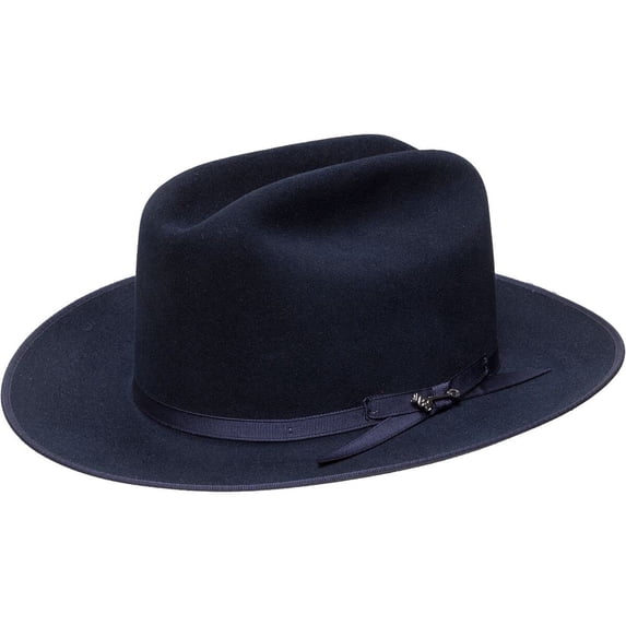 Stetson Royal Deluxe Open Road Hat Navy,7 3/8