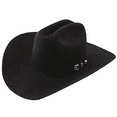 thumbnail image 1 of Stetson Men's Skyline Hat 6X Quality Fur Felt Black, 1 of 3