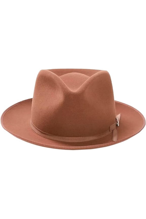 Stratoliner Bound Edge Fedora - Walnut