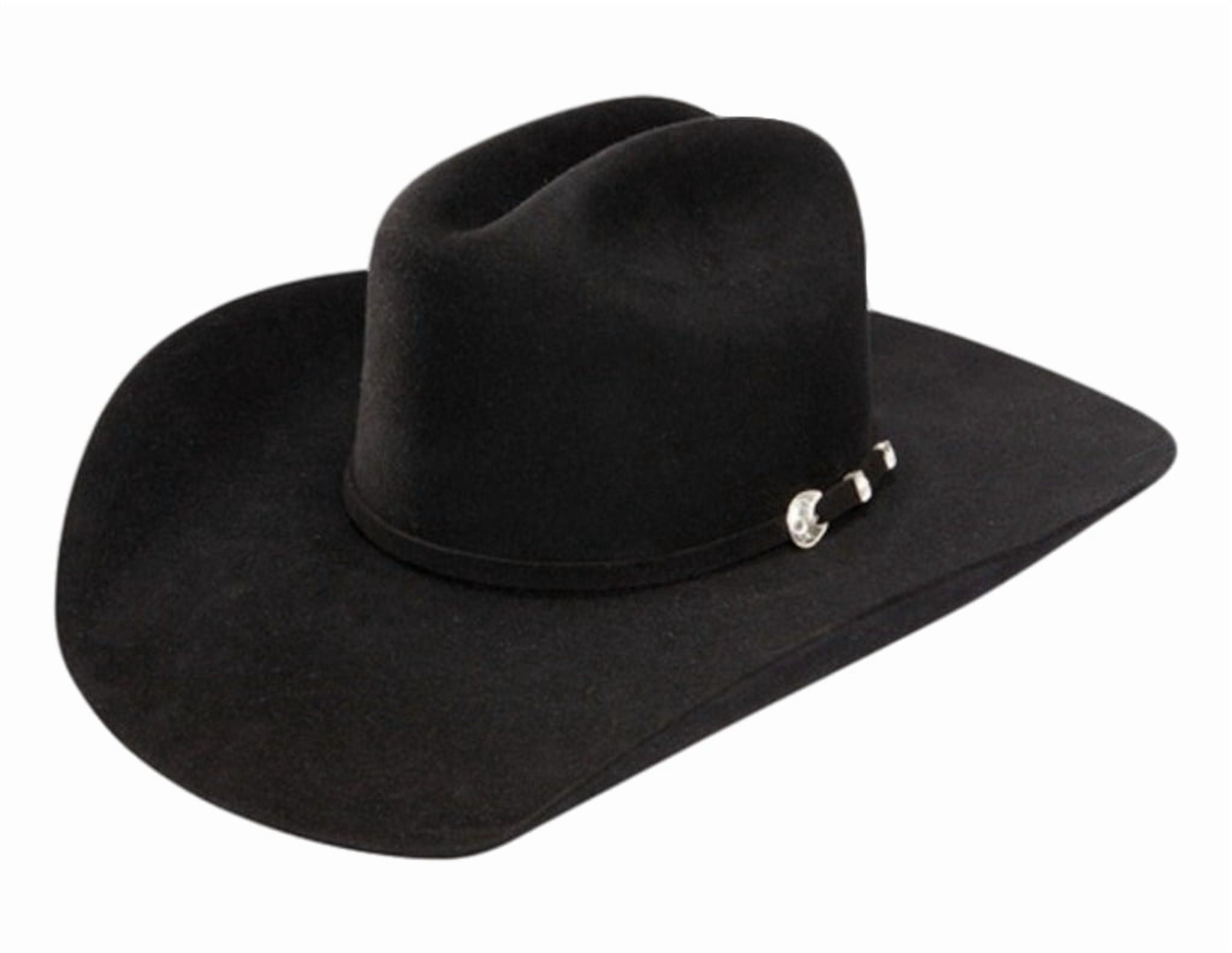 Stetson Unisex Corral 4X Felt Cowboy Hat Black 7 1/4